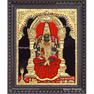 Kamatchi Amman Tanjore Painting