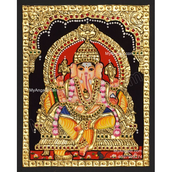 Ganesha Tajore Paintings
