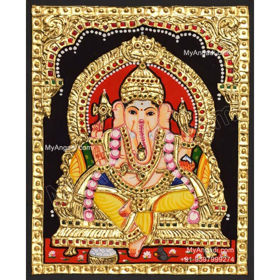Ganesha Tajore Paintings