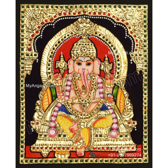 Ganesha Tajore Paintings