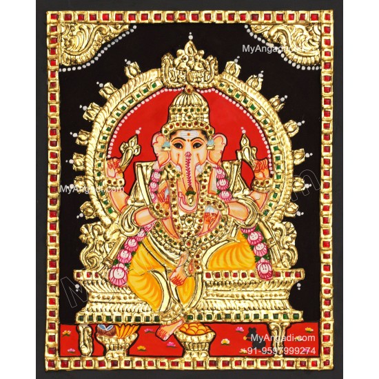 Ganesha Tajore Paintings