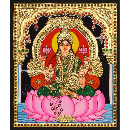 Lakshmi Tanjore Painting