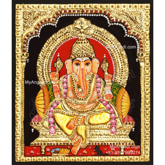 Vinayagar Tanjore Painting