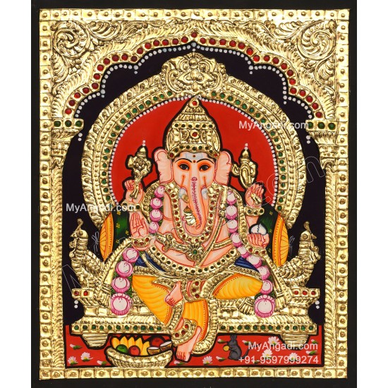 Vinayagar Tanjore Painting