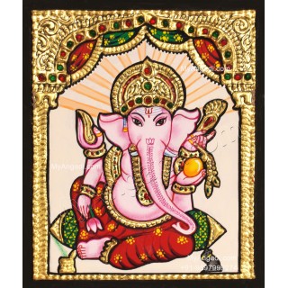 Ganesha Tanjore Painting