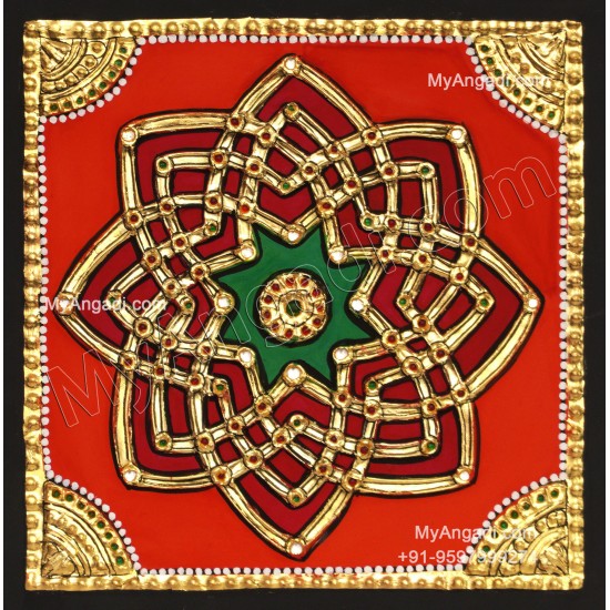 Aiswarya Kolam Tanjore Painting