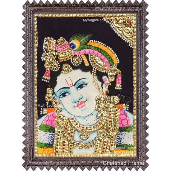 Krishna Tanjore Painting