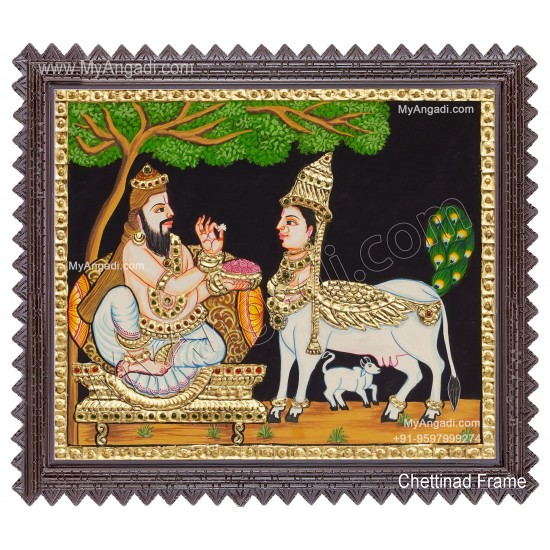 Kamadhenu Tanjore Painting