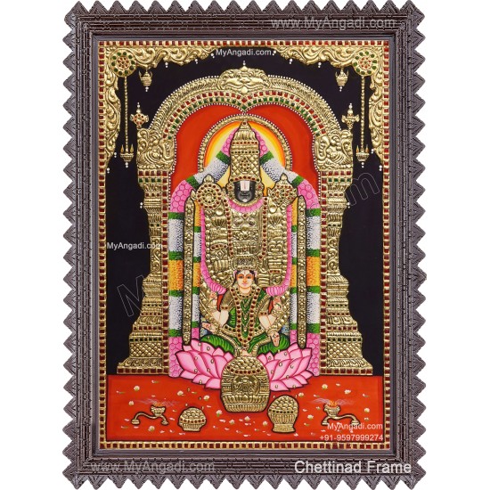 Balaji Lakshmi  Tanjore Painting