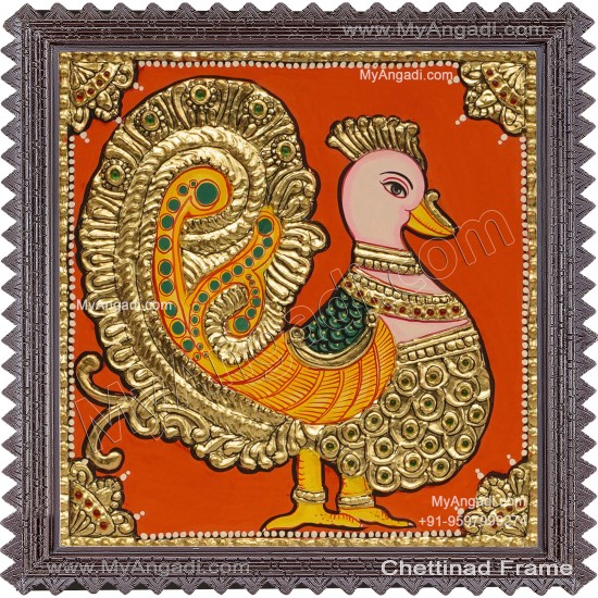 Swan Tanjore Painting