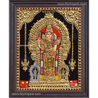 Thiruchendhur Murugar Tanjore Painting