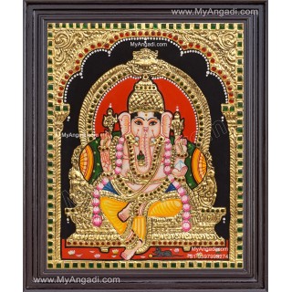 Ganesha Tanjore Painting