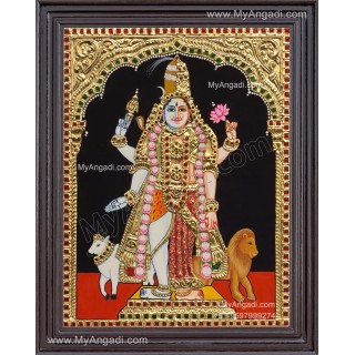 Ardhanarishvarar Tanjore Painting