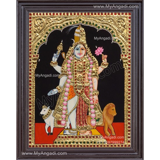 Ardhanarishvarar Tanjore Painting