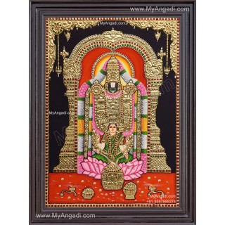 Balaji Lakshmi  Tanjore Painting