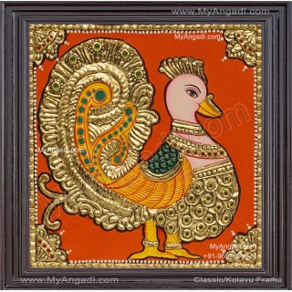 Swan Tanjore Painting