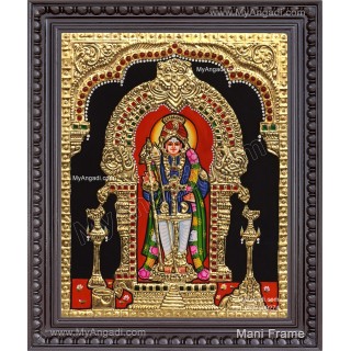 Raja Alangara Murugar Tanjore Painting