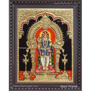 Raja Alangara Murugar Tanjore Painting