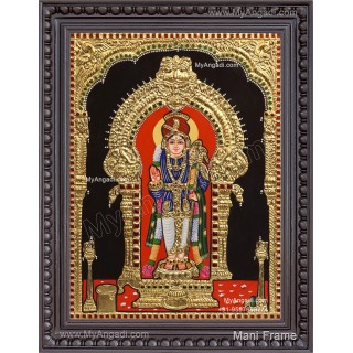 Raja Alangara Murugar Tanjore Painting