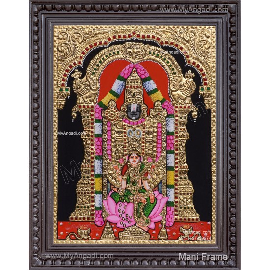 Balaji Lakshmi Tanjore Painting
