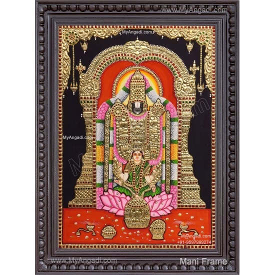 Balaji Lakshmi  Tanjore Painting