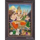 Shiva Family Tanjore Painting