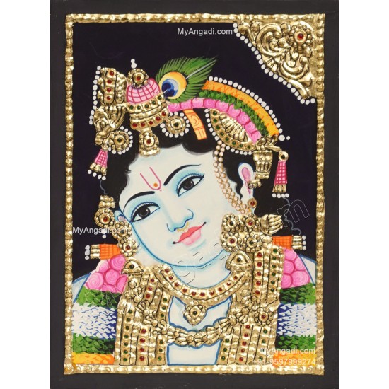 Krishna Tanjore Painting