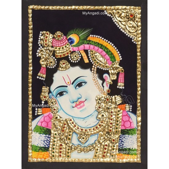 Krishna Tanjore Painting
