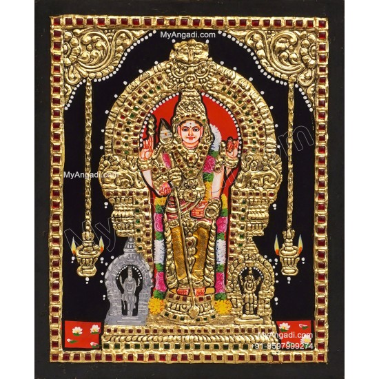 Thiruchendhur Murugar Tanjore Painting