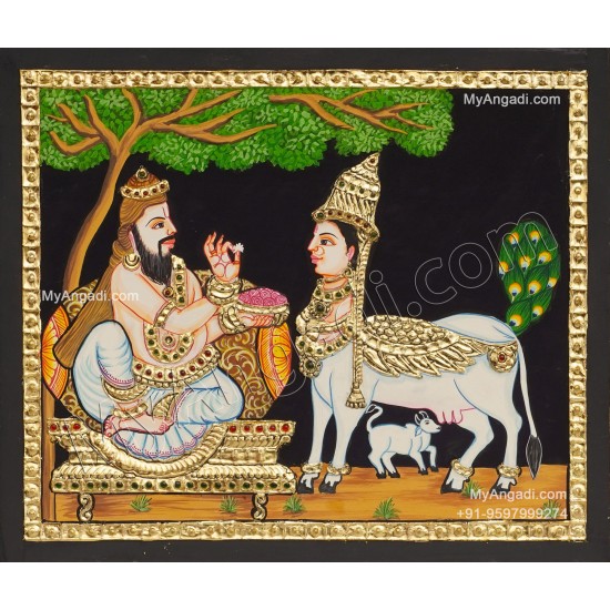 Kamadhenu Tanjore Painting