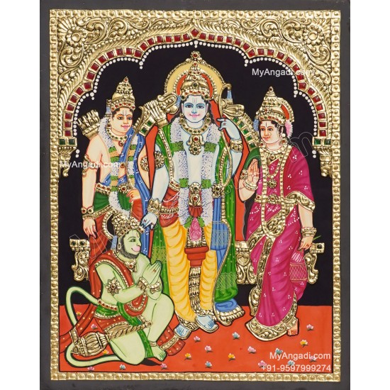 Ram Durbar Tanjore Painting