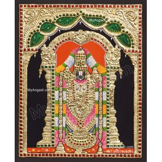 5 Set Ganesha Murugan Balaji Lakshmi Saraswathi Tanjore painting