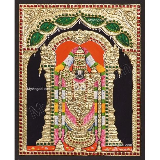5 Set Ganesha Murugan Balaji Lakshmi Saraswathi Tanjore painting