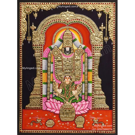 Balaji Lakshmi  Tanjore Painting
