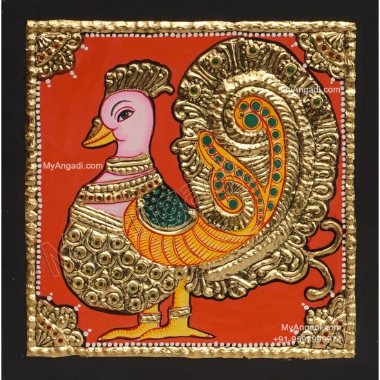 Swan Tanjore Painting