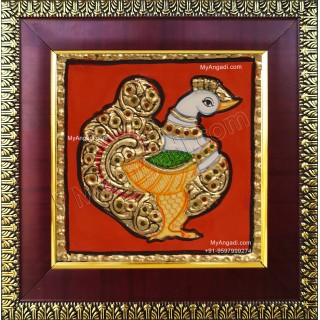 Swan Tanjore Painting