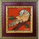 Peacock Sitting on Tree Tanjore Painting