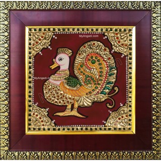 Swan Tanjore Painting