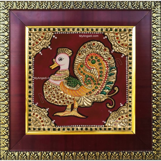 Swan Tanjore Painting