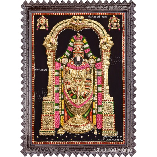 3D Balaji Tanjore Painting 3D Balaji Tanjore Painting