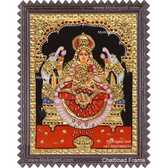 Gajalakshmi Tanjore Paintings