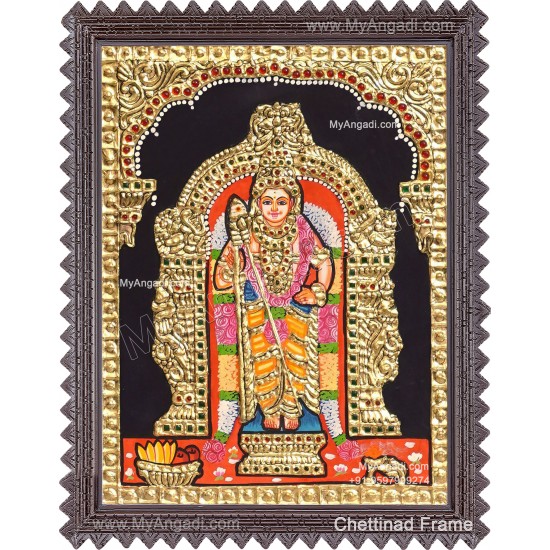 Murugar Tanjore Painting Murugar Tanjore Painting