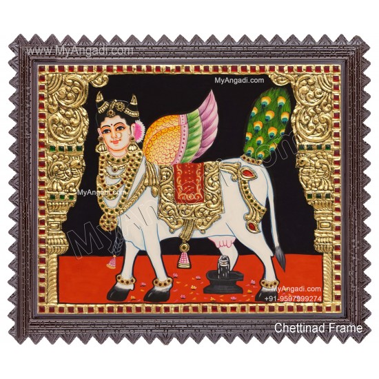 Kamadhenu Tanjore Painting