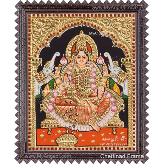 Gajalakshmi Tanjore Paintings Gajalakshmi Tanjore Paintings