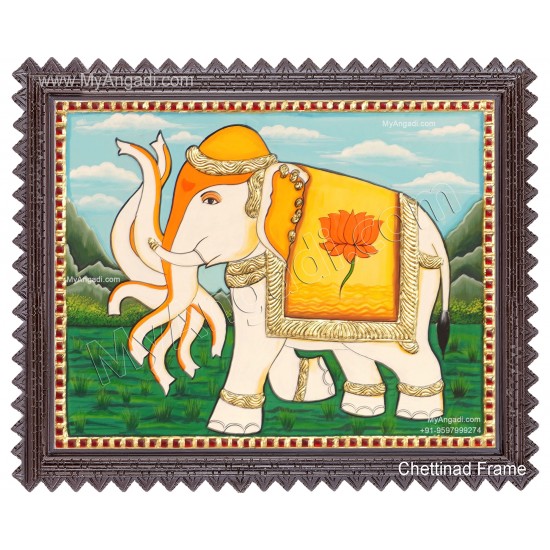 Iyravatham Tanjore Painting