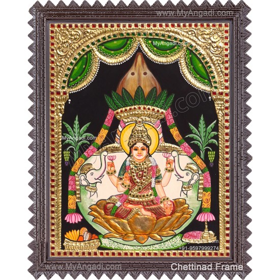Vara Mahalakshmi Tanjore Painting Vara Mahalakshmi Tanjore Painting
