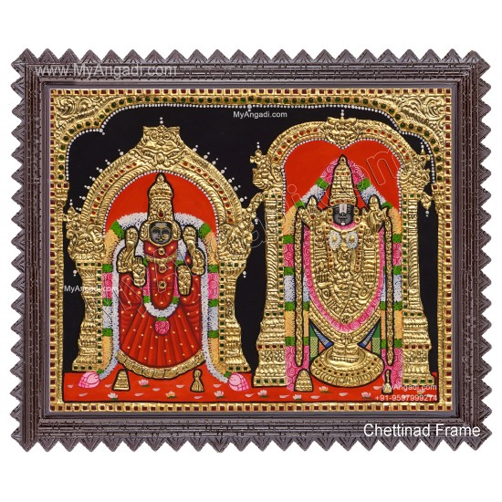 Balaji Thayar Tanjore Painting Balaji Thayar Tanjore Painting