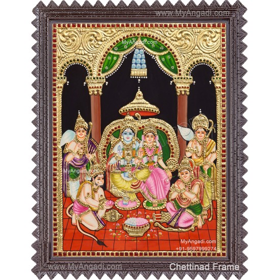 Ram Durbar Tanjore Painting