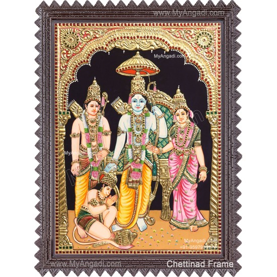 Ram Durbar Tanjore Painting Ram Durbar Tanjore Painting