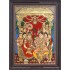 Krishna Rukmani Kalyanam Tanjore Painting